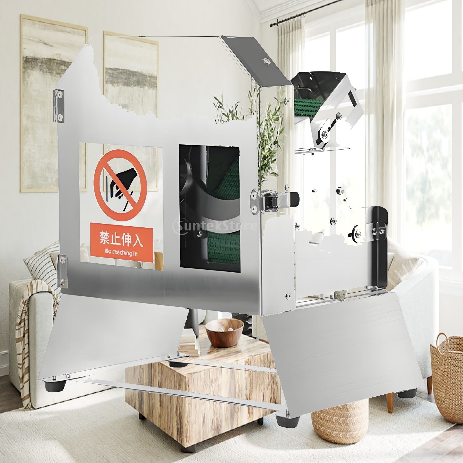 Kitchen Appliances - Automatische groentesnijder met transportband, veilig en