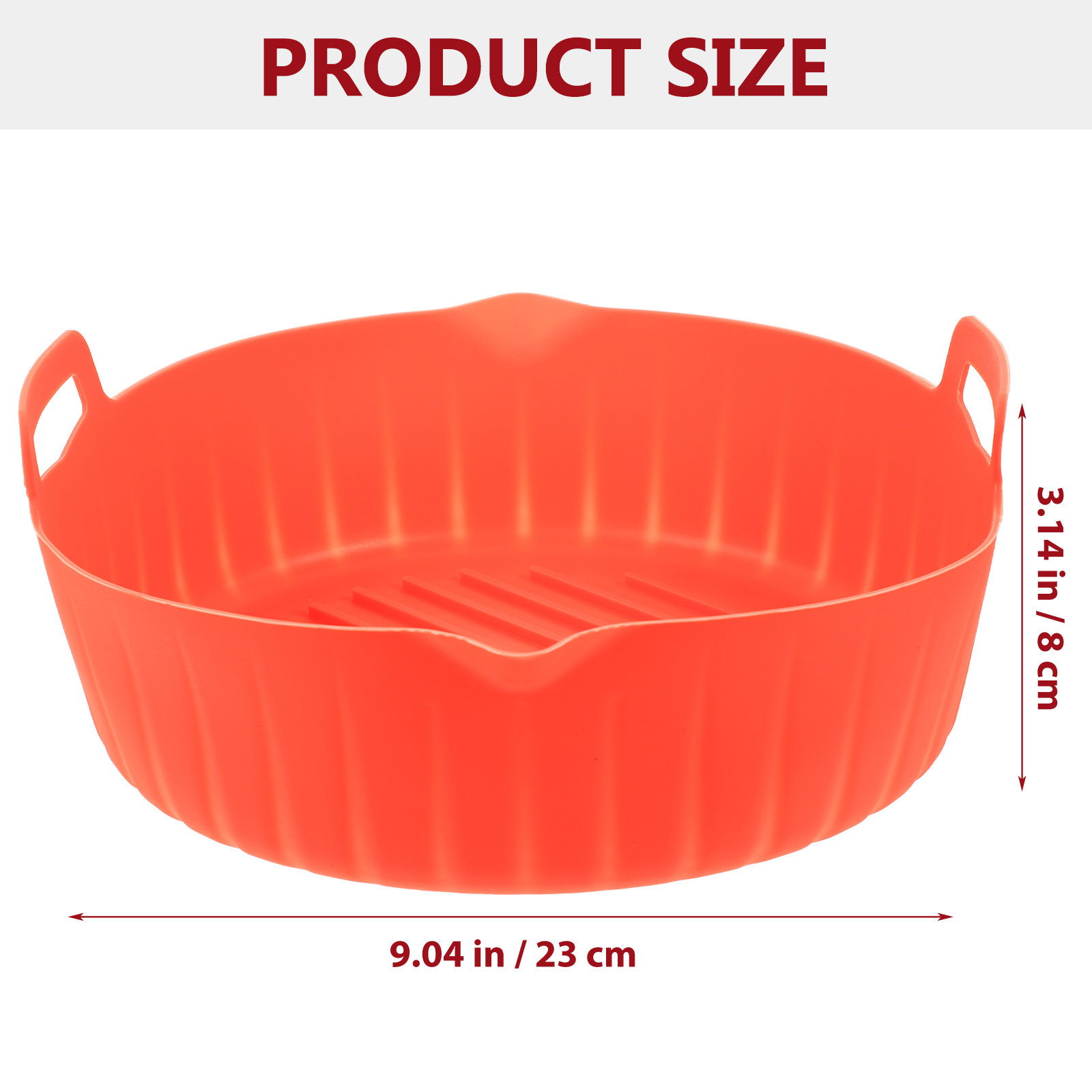 Siliconen bakvorm voor de airf - Air Fryer Silicone Pot Liner recensie en prijs